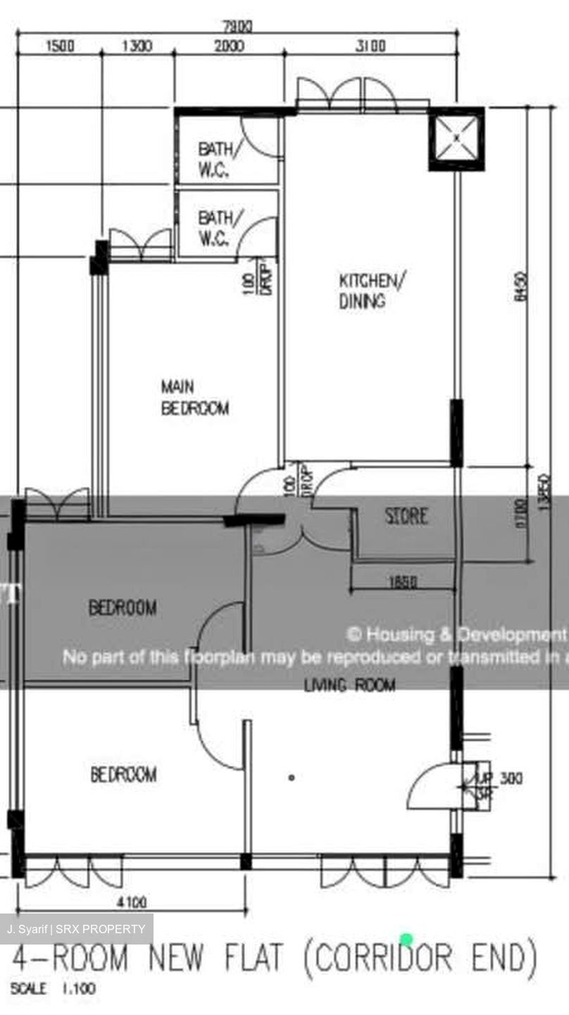 Blk 115 Hougang Avenue 1 (Hougang), HDB 4 Rooms #551691401